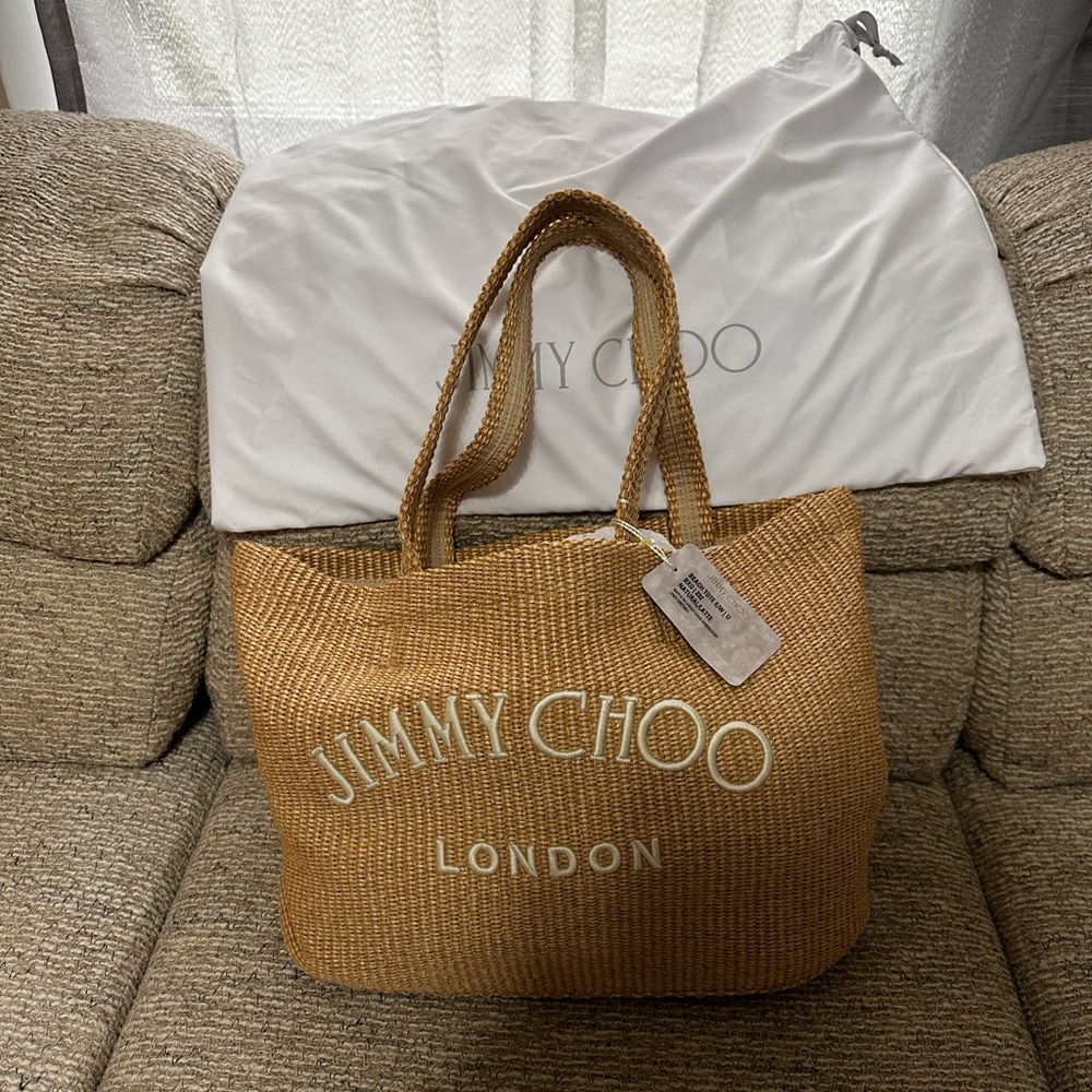 Jimmy Choo Beach Tote